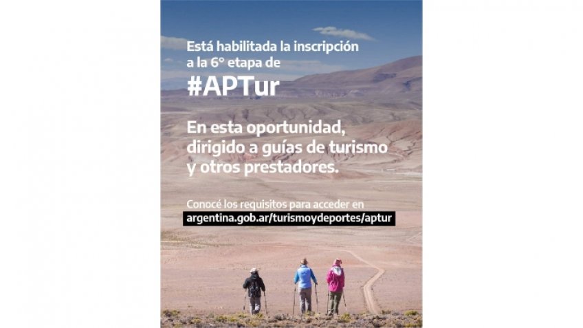 Se encuentra Abierta la inscripción al VI Fondo de Auxilio para Prestadores Turísticos